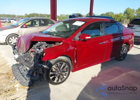 2018 Nissan Sentra Sr from USA, damaged, VIN 3N1AB7AP2JY222553